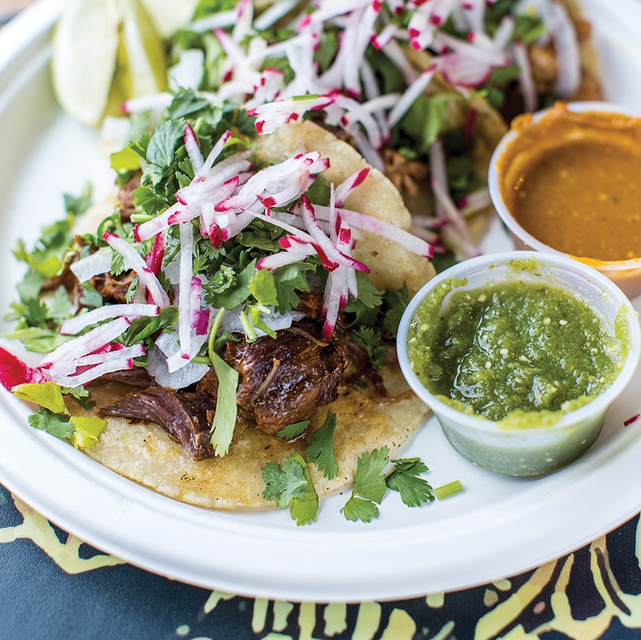 Tacos from El Travieso Taqueria