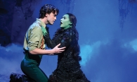 Minnetonka High School alum Ryan McCartan performs as Fiyero with Jessica Vosk in "Wicked" on Broadway