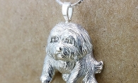 A dog pendant from Wayzata Jewelers