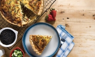 Spoil Mom (or Grandma) with a homemade wild rice quiche.