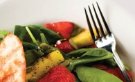 The grilled pineapple, strawberry and spinach salad at Gold Nugget Tavern and Grille will make you glad summer is just beginning.