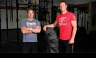 Jason Johnson, left, and Pat Crosby, co-owners of Crossfit SISU in Excelsior, will whip you into shape.