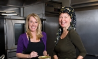 Kim Christensen and her assistant Angie Nesbitt use from-scratch cooking skills to wow MCFTA guests. 