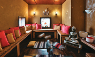 A salt cave therapy room at The Whispering Cave.