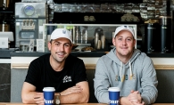 Penny's Coffee CEO Foley Schmidt and director of business development Jay Phillips