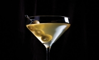 A martini made from Gray Duck Vodka.