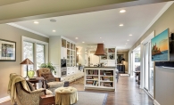 The interior of a home in Amesbury.