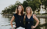 Marnie Dachis Marmet and Stephanie May potter, hosts of The Art Of Living Well podcast.