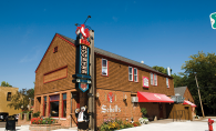 The Red Rooster Bar and Restaurant in Long Lake