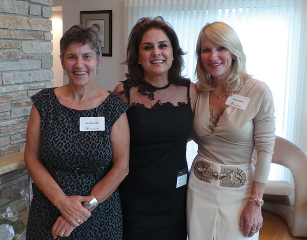 Ann Bancroft, Sussan Mahjouri and Sharon Olson