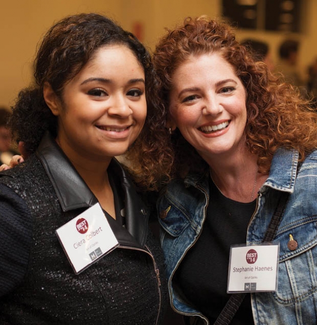 Ciera Colbert and Stephanie Haenes