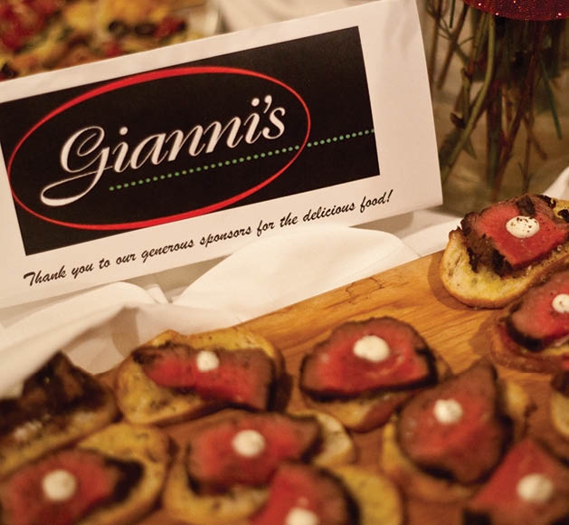 Appetizers from Gianni’s Steakhouse 