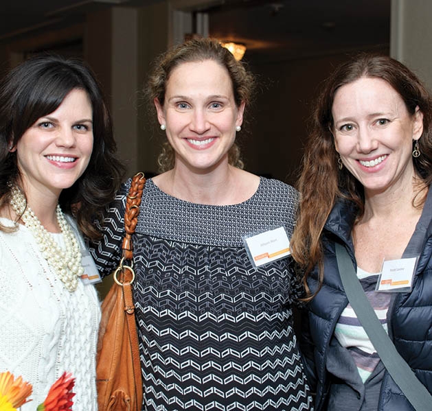 Mekea Duffy, Allison Wert and Randi Levine