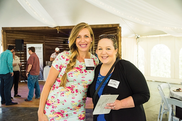  Heidi Akpaette and Mandy Rotella at the Twin Cities Wedding & Event Professionals meeting at Minnetonka Orchards