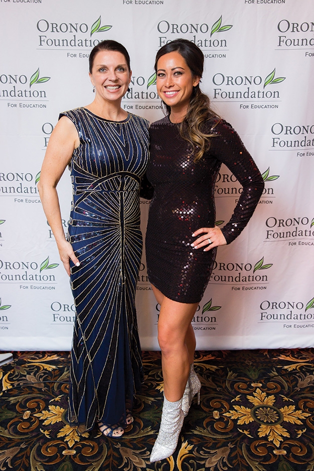  Sara Gallagher and Venessa Reuter at the Orono Foundation's Red and Blue Bash 2019/