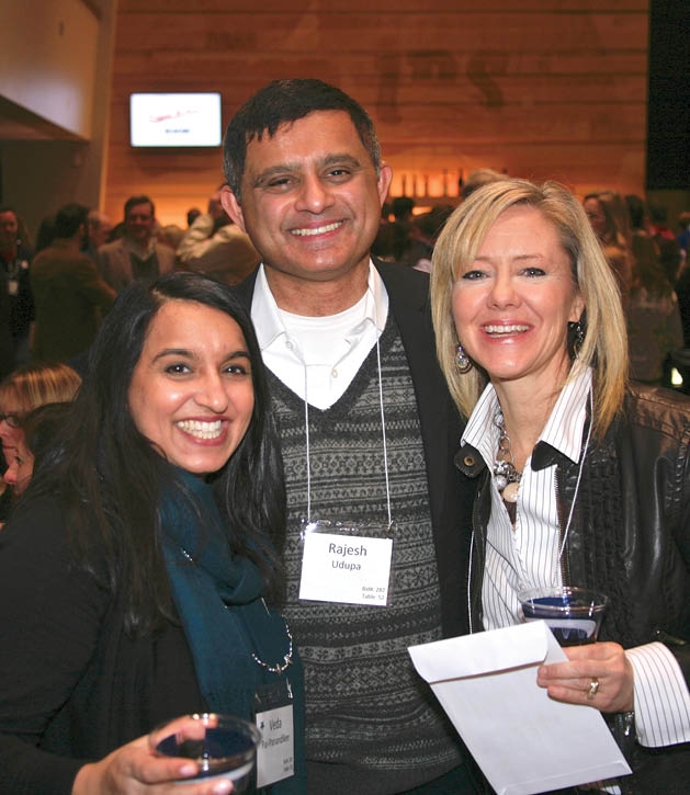 Veda Pai-Panandiker, Rajesh Upupa and Anne Schulenberg