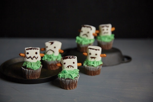 Monster cupcakes