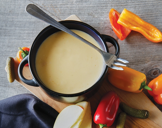 Smoked Gouda Fondue Smoked Gouda Fondue
