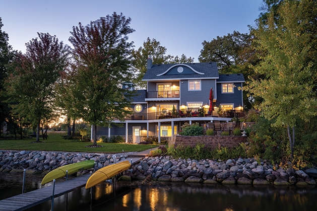 Lake Minnetonka home on Enchanted Island