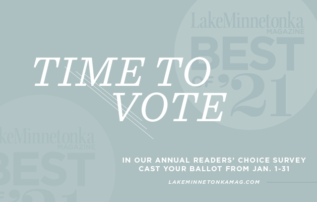 A graphic announcing the Best of Lake Minnetonka 2021 contest.