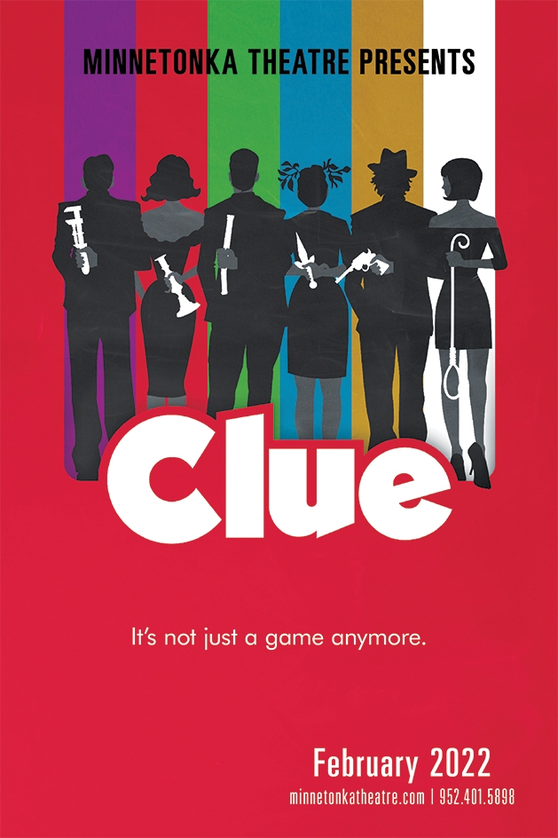 Clue, live on stage in the Studio Theatre