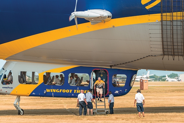 Goodyear Blimp celebrates Youngstedts’ 50 years in business