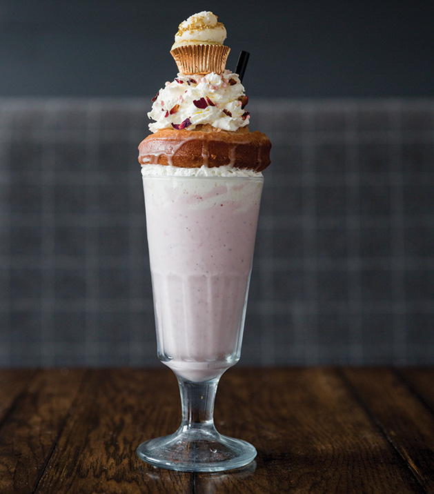 Scandinavian Grandma Scandinavian Grandma, one of the signature shakes from new Minnetonka restaurant Copper Cow.