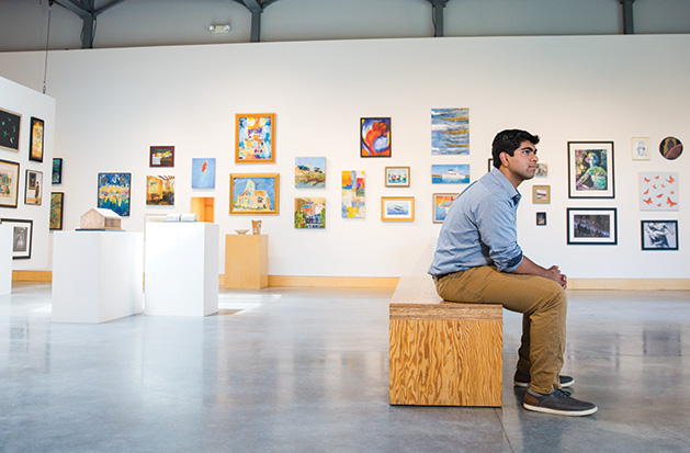 Minnetonka High School Senior Spotlight Jai Chadha Jai Chadha, part of the 2019 Senior Spotlight, sits in front of a wall of art.