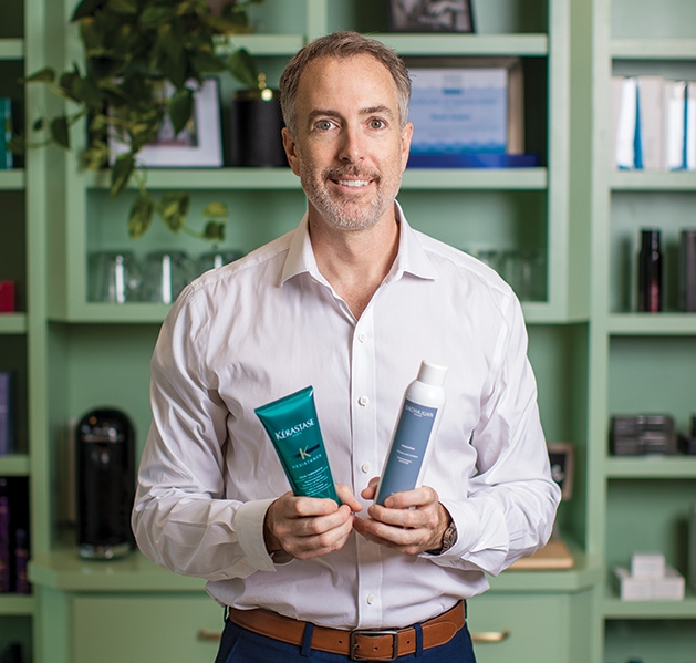 Root Salon founder Jim Koktavy Jim Koktavy, founder of Root Salon in Wayzata.