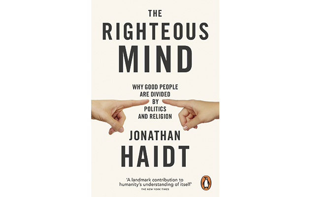 "The Righteous Mind" by Jonathan Haidt