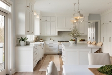 white kitchen remodel