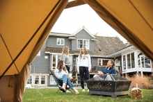 The ideal “campground” might be in your backyard or home.