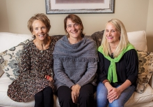Toni Plante, Cathy Rude and Robin Livingston-Richter