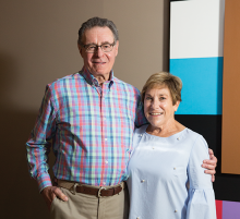 Minnetonka artist Sandy Resig and his wife, Bonnie