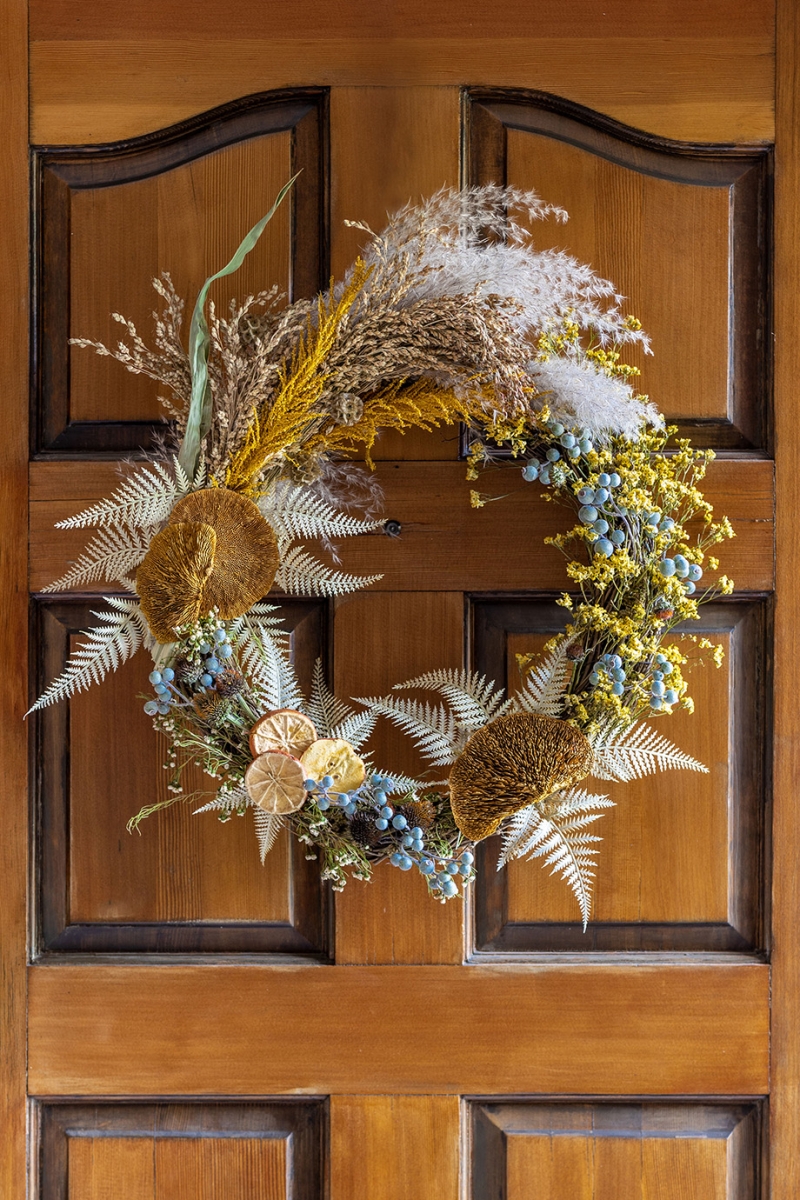 Wreath from Front Porch Refresh and Design