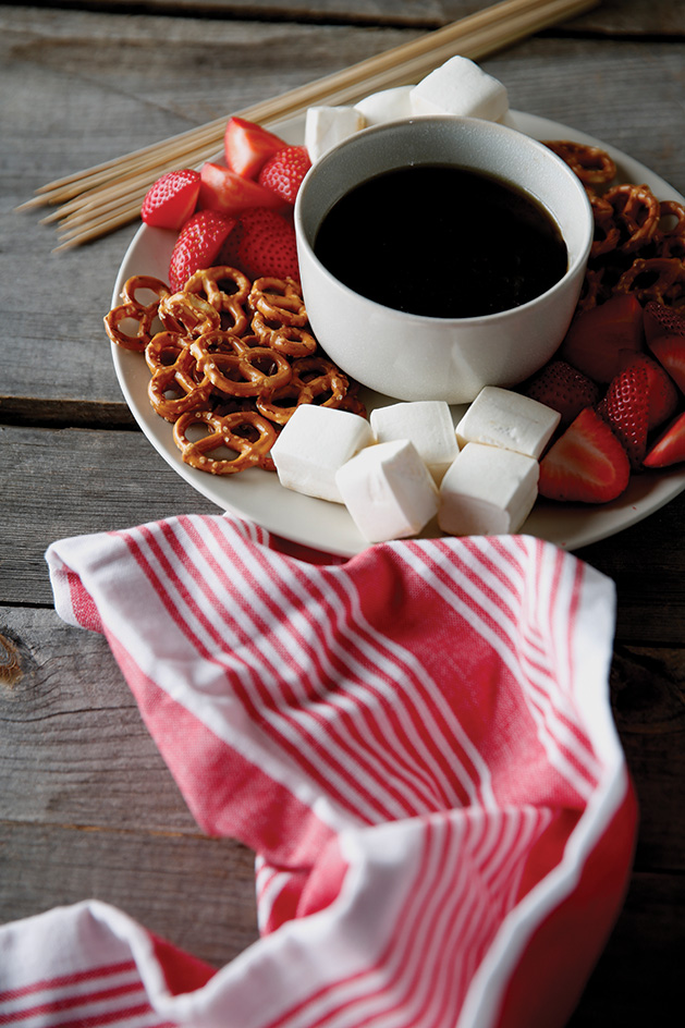 Chocolate fondue